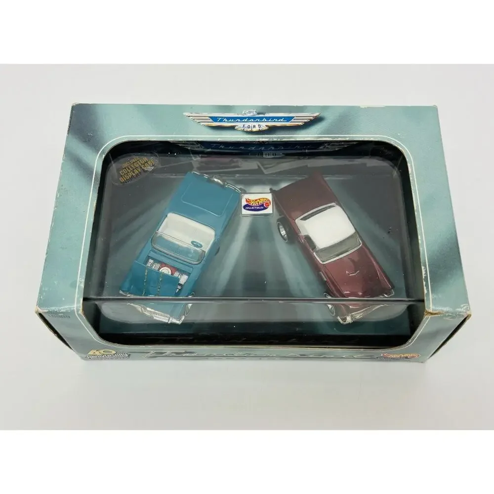 Hot Wheels 40th Anniversary 1957-1997 Ford Thunderbird 2-Seat Set 16989 NIB